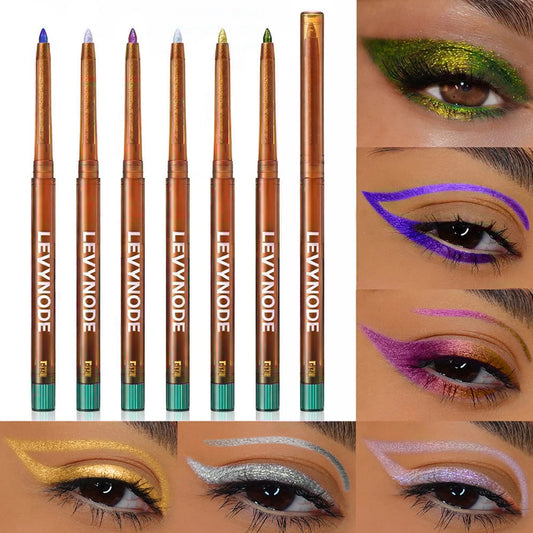 ✨ Special Offer: Buy 1 Get 1 FREE ✨ LEVYNODE™ Multi-Chrome Color Shifting Eyeliner