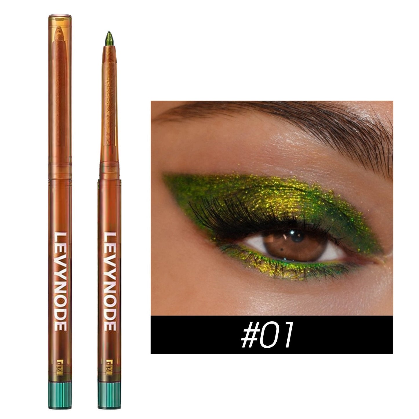 ✨ Special Offer: Buy 1 Get 1 FREE ✨ LEVYNODE™ Multi-Chrome Color Shifting Eyeliner