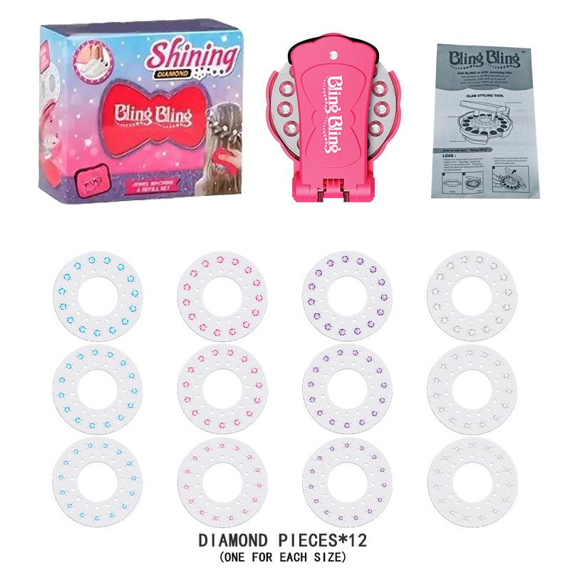 ✨ Dazzling Hair & Style in Seconds - Glamour Gems Set 💎