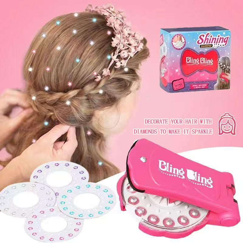 ✨ Dazzling Hair & Style in Seconds - Glamour Gems Set 💎
