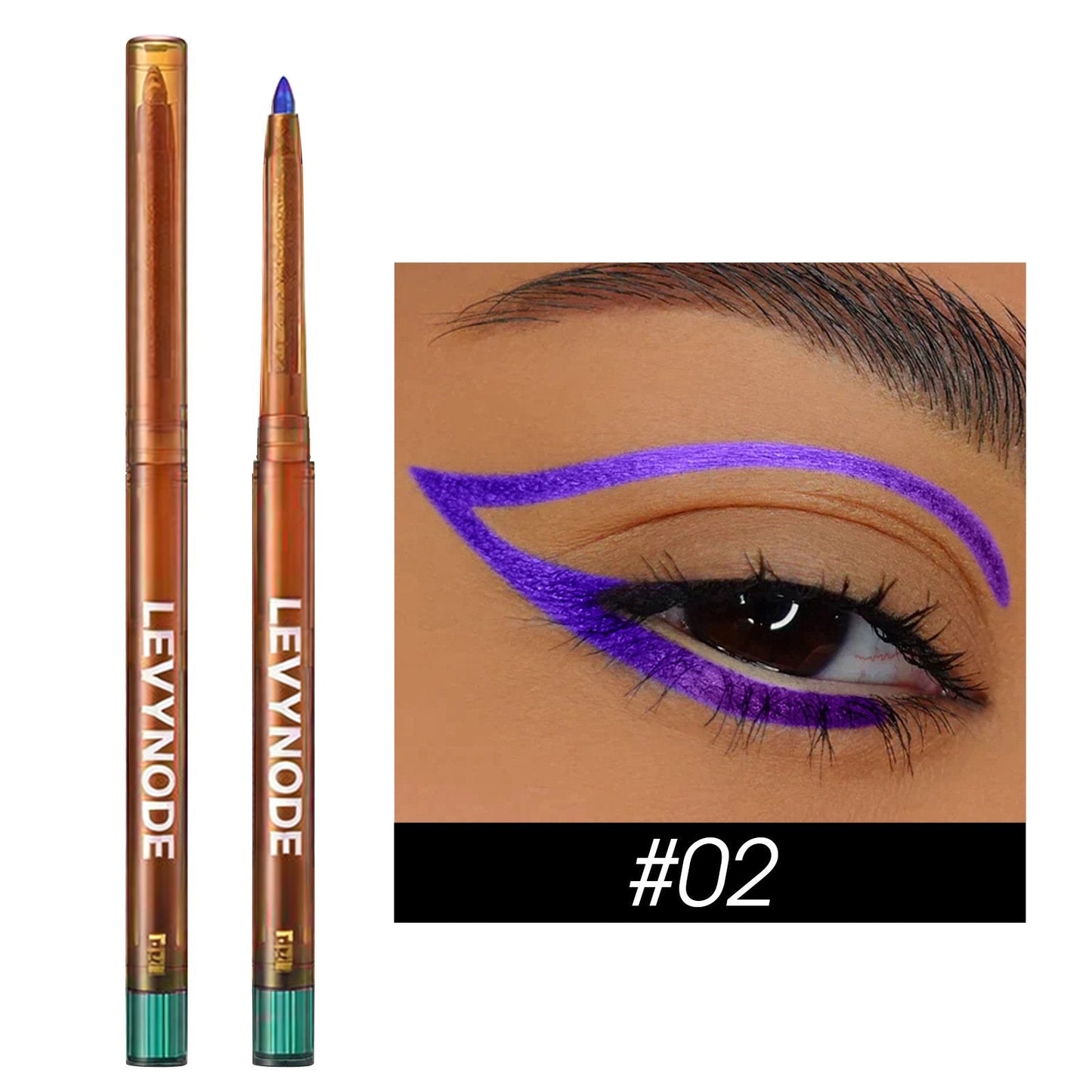 ✨ Special Offer: Buy 1 Get 1 FREE ✨ LEVYNODE™ Multi-Chrome Color Shifting Eyeliner