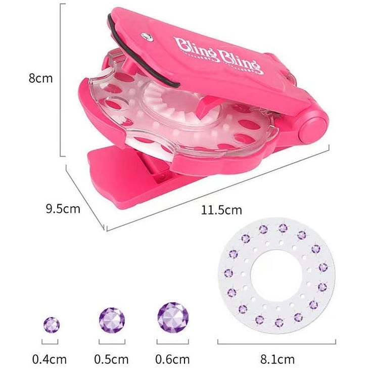 ✨ Dazzling Hair & Style in Seconds - Glamour Gems Set 💎