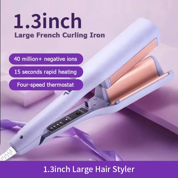 ✨Last Day Special Price £14.98!!💥3 Gears Egg Roll Hair Curling Iron💇‍♀️
