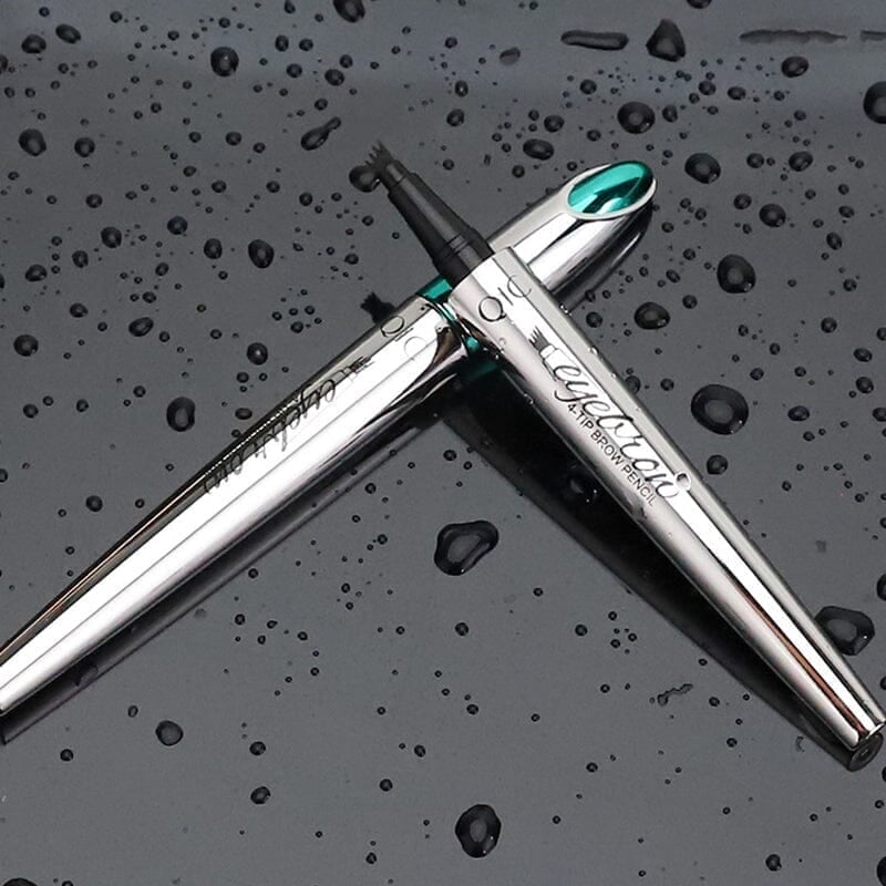 ⏰3D Waterproof Microblading Eyebrow Pen 4 Fork Tip Tattoo Pencil