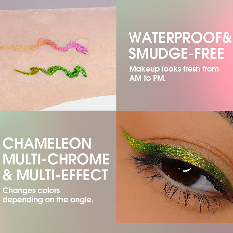 ✨ Special Offer: Buy 1 Get 1 FREE ✨ LEVYNODE™ Multi-Chrome Color Shifting Eyeliner